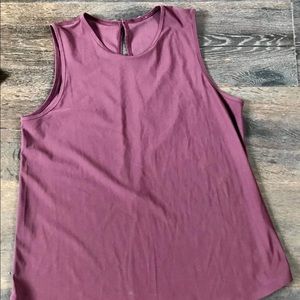 Maroon Here to There Lululemon Tank size 6 VGUC